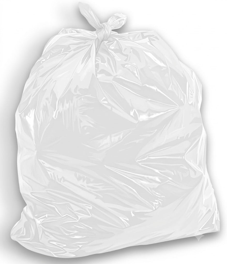 Garbage Bags - White - 20